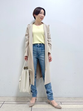 「RIVEDROITE」｜「アイテム（その他アウター）」を使った、☺︎いこまい☺︎さん（レディース・153cm）の冬コーディネート