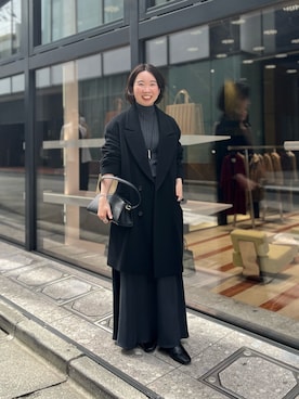 「RIVE DROITE（リヴドロワ）の【収納力抜群】2wayハンドルバッグ（ハンドバッグ）」を使った、☺︎いこまい☺︎さん（レディース・153cm）の秋コーディネート