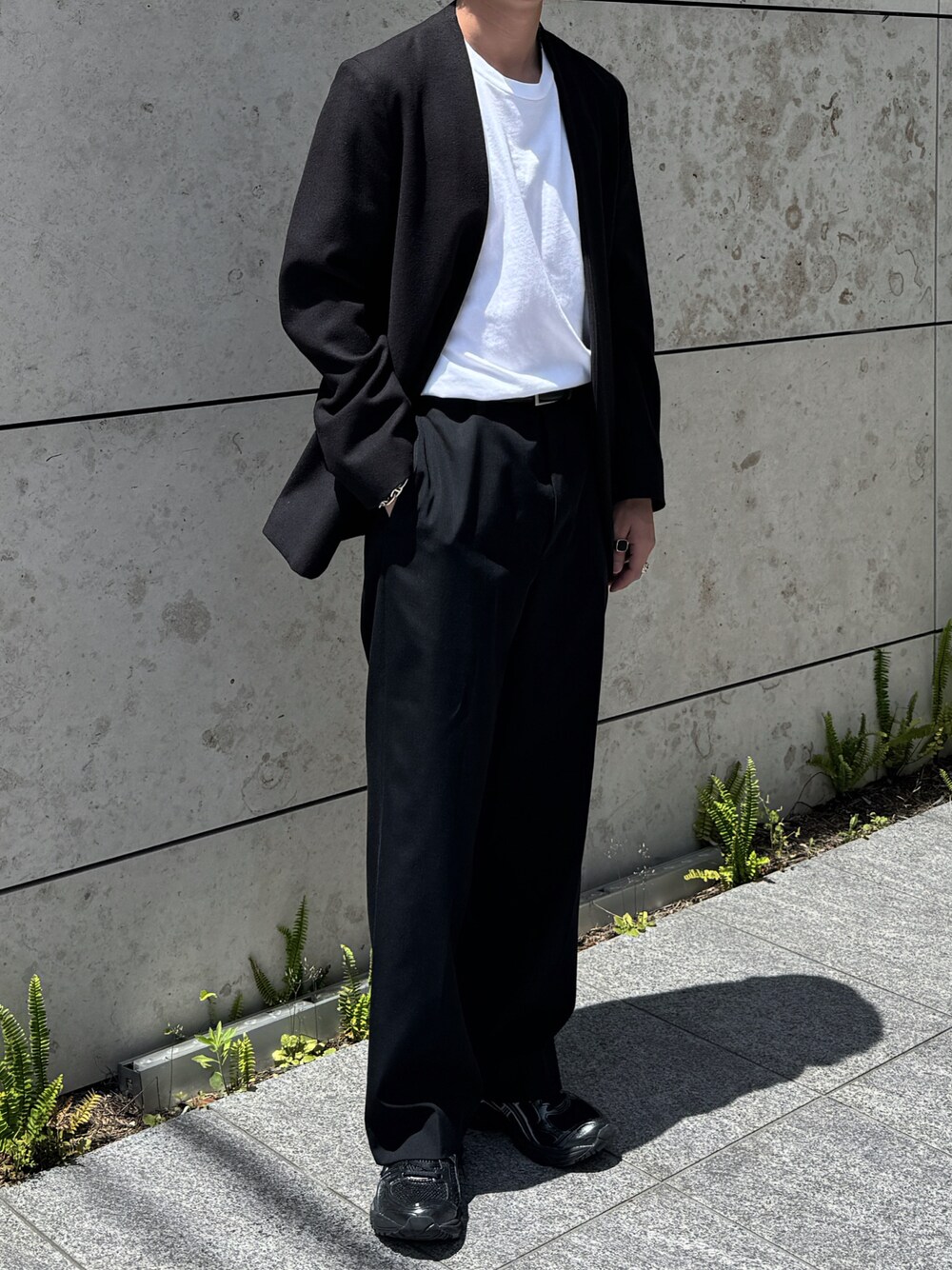 Maison Margiela ノーカラージャケット　46 Maison Margiela - ノーカラージャケット Black | River
