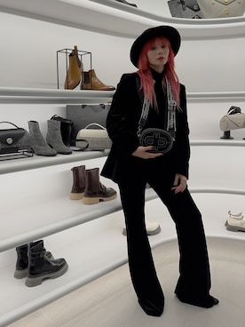 「Suit」｜Joycechangさん（レディース・163cm）の冬コーディネート
