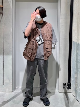 F  さん（メンズ・176cm）の夏コーディネート