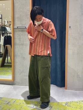 「CIAOPANIC TYPY（チャオパニックティピー）のアイテム（サンダル）」を使った、F  さん（メンズ・176cm）の夏コーディネート