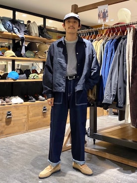 「niko and...（ニコアンド）のアイテム（ブルゾン）」を使った、Kou_saitohさん（メンズ・166cm）の秋コーディネート