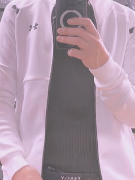 「UNDER ARMOUR（アンダーアーマー）のアイテム」を使った、MASAさん（メンズ・176cm）の春コーディネート