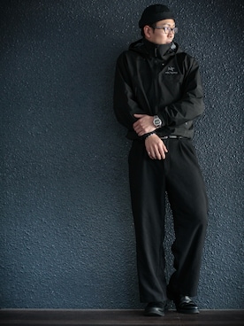 「CASIO(カシオ)のアイテム」を使った、ve1114さん(メンズ・177cm)の冬コーディネート