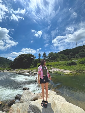 anna68aさん（レディース・173cm）の夏コーディネート