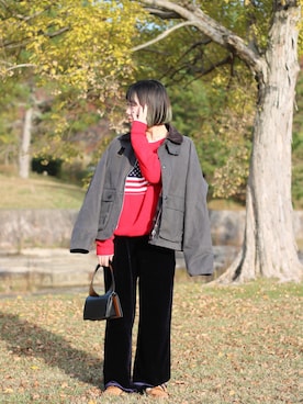 「アイテム（パンプス）」を使った、2003hiyori109さん（レディース・150cm・20代）の秋コーディネート