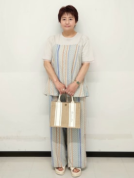 メイポンさん(レディース・154cm)の春コーディネート