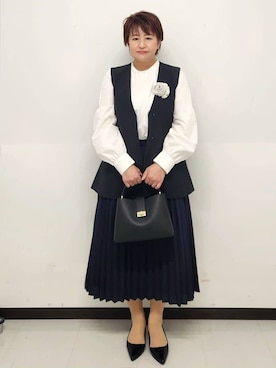 メイポンさん（レディース・154cm）の冬コーディネート