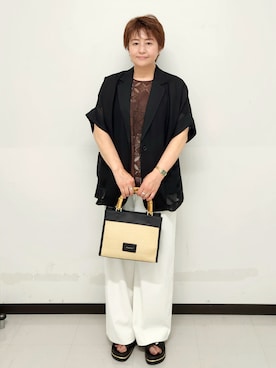 メイポンさん(レディース・154cm)の夏コーディネート