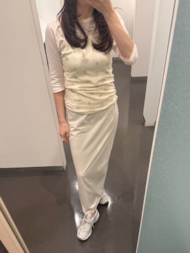 「EDIT. FOR LULU（エディットフォールル）のアイテム」を使った、hazukiさん（レディース・156cm）の春コーディネート