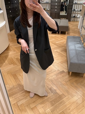 「EDIT. FOR LULU（エディットフォールル）のアイテム」を使った、hazukiさん（レディース・156cm）の春コーディネート