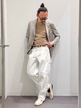 「HEREU（ヘリュー）のアイテム」を使った、@oki   -DESIGNWORKS-さん（メンズ・178cm）の夏コーディネート
