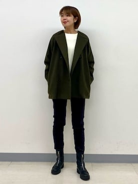 まいこさん(レディース・170cm)の冬コーディネート