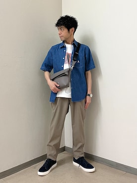 URAさん(メンズ・165cm)の夏コーディネート