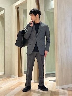URAさん(メンズ・165cm)の春コーディネート
