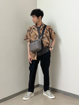 URAさん（メンズ・165cm）の夏コーディネート