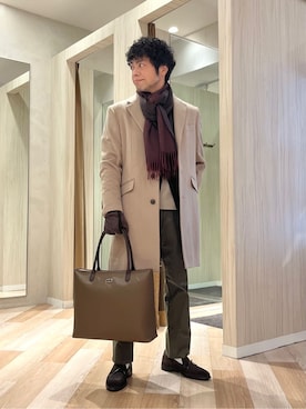 URAさん(メンズ・165cm)の冬コーディネート