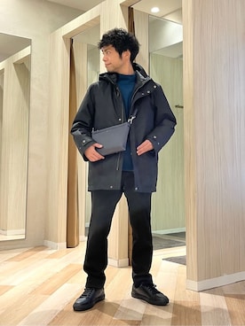URAさん(メンズ・165cm)の冬コーディネート