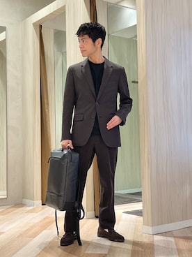 URAさん(メンズ・165cm)の春コーディネート