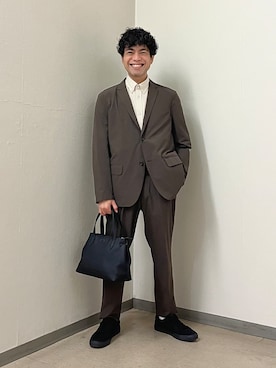 URAさん（メンズ・165cm）の秋コーディネート
