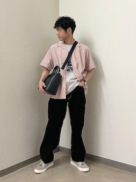URAさん（メンズ・165cm）の夏コーディネート
