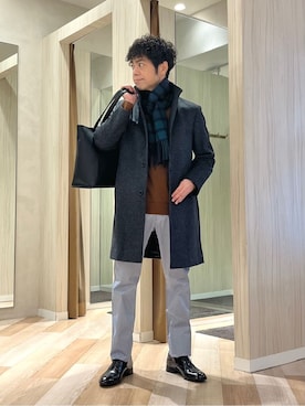 URAさん(メンズ・165cm)の冬コーディネート