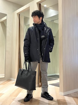 URAさん(メンズ・165cm)の冬コーディネート