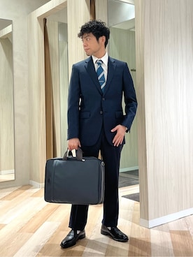 URAさん（メンズ・165cm）の春コーディネート