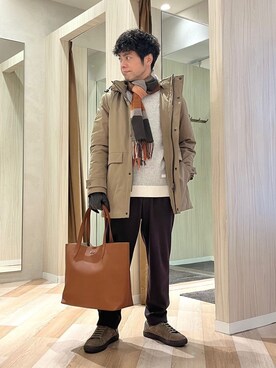URAさん(メンズ・165cm)の冬コーディネート