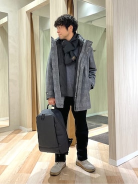 URAさん(メンズ・165cm)の冬コーディネート
