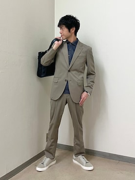 URAさん（メンズ・165cm）の夏コーディネート