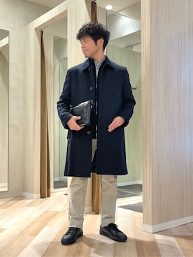 URAさん(メンズ・165cm)の冬コーディネート