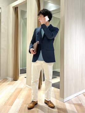 URAさん(メンズ・165cm)の春コーディネート