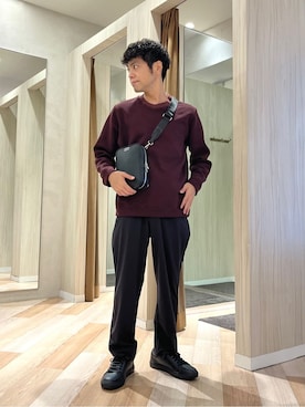 URAさん（メンズ・165cm）の秋コーディネート