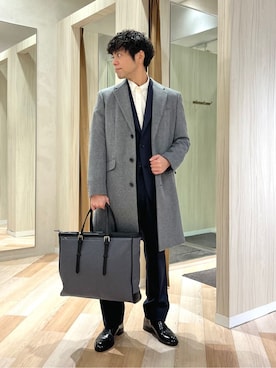 URAさん(メンズ・165cm)の冬コーディネート