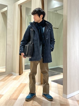 URAさん(メンズ・165cm)の冬コーディネート