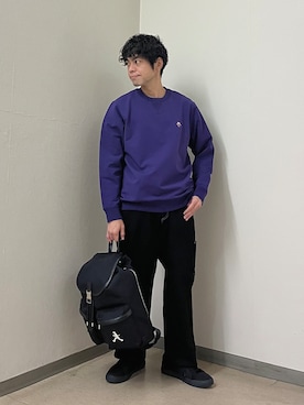 「TAKEO KIKUCHI（タケオキクチ）のアイテム」を使った、URAさん（メンズ・165cm）の秋コーディネート