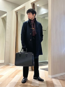 URAさん(メンズ・165cm)の冬コーディネート