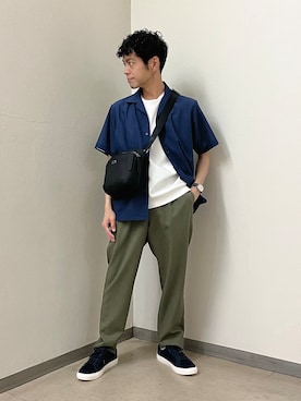 URAさん（メンズ・165cm）の夏コーディネート