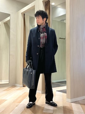 URAさん(メンズ・165cm)の冬コーディネート