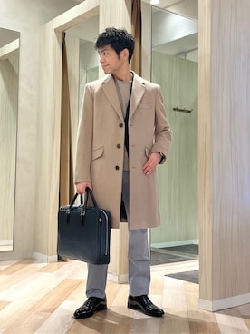 URAさん(メンズ・165cm)の冬コーディネート