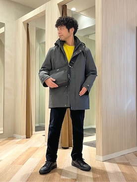 URAさん（メンズ・165cm）の冬コーディネート