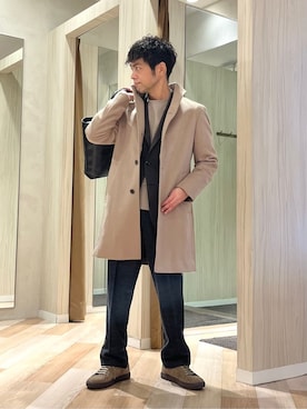 URAさん(メンズ・165cm)の冬コーディネート
