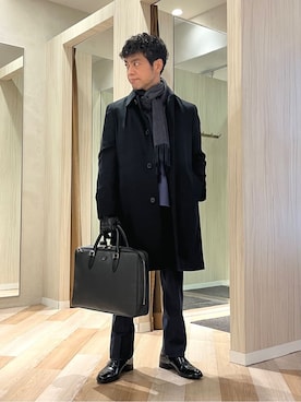 URAさん(メンズ・165cm)の冬コーディネート