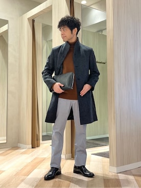 URAさん(メンズ・165cm)の冬コーディネート