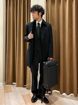 URAさん(メンズ・165cm)の冬コーディネート
