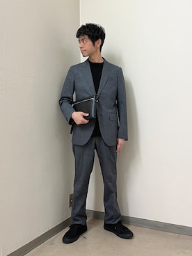 URAさん（メンズ・165cm）の春コーディネート