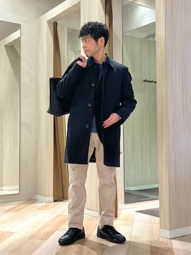 URAさん（メンズ・165cm）の冬コーディネート