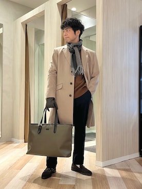 URAさん(メンズ・165cm)の冬コーディネート